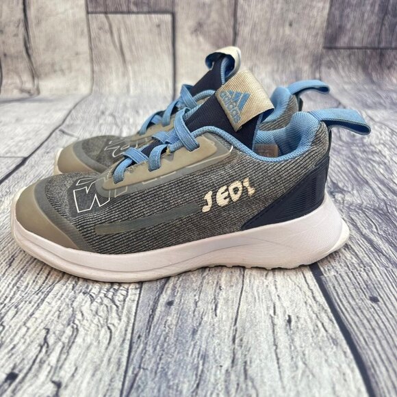 Adidas Star Wars Rapid Run Toddler‎ Kids Size 9 Jedi Storm Trooper running Shoes - Picture 4 of 9